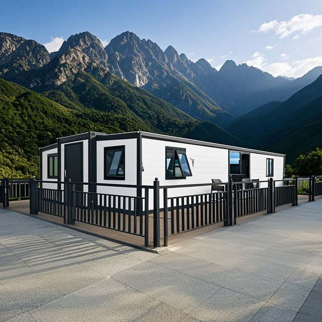 HS-40Ft Expandable Double Wing House with Terrace